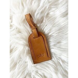 Louis Vuitton Vachetta Leather Luggage Name Tag